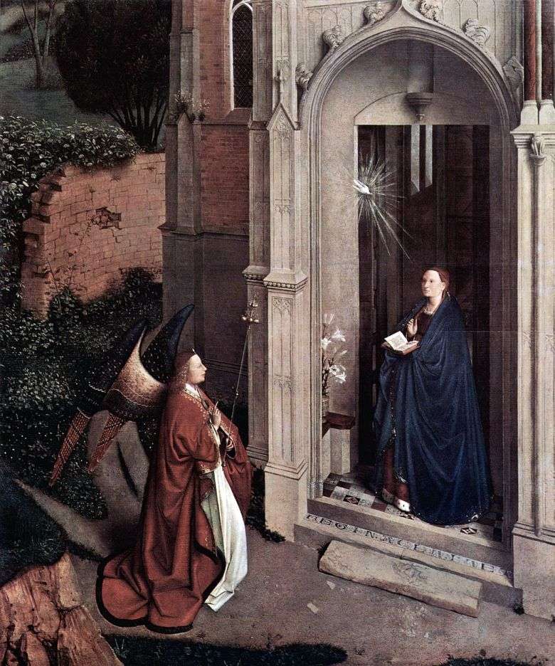 Zwiastowanie Kościoła   Jan van Eyck