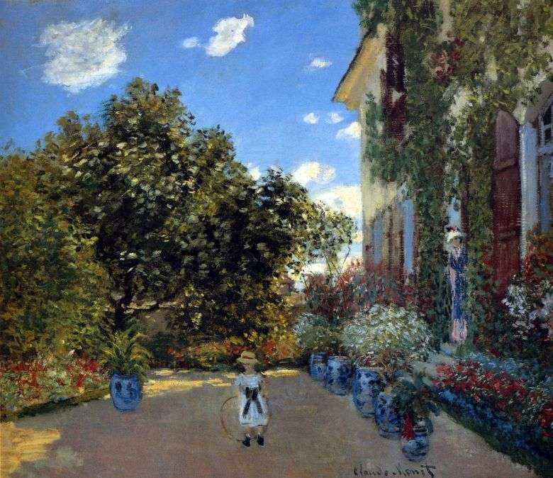Dom artystów w Argenteuil   Claude Monet