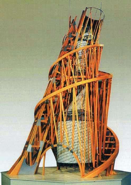 Wieża Model pomnika III Międzynarodówki   Władimir Tatlin