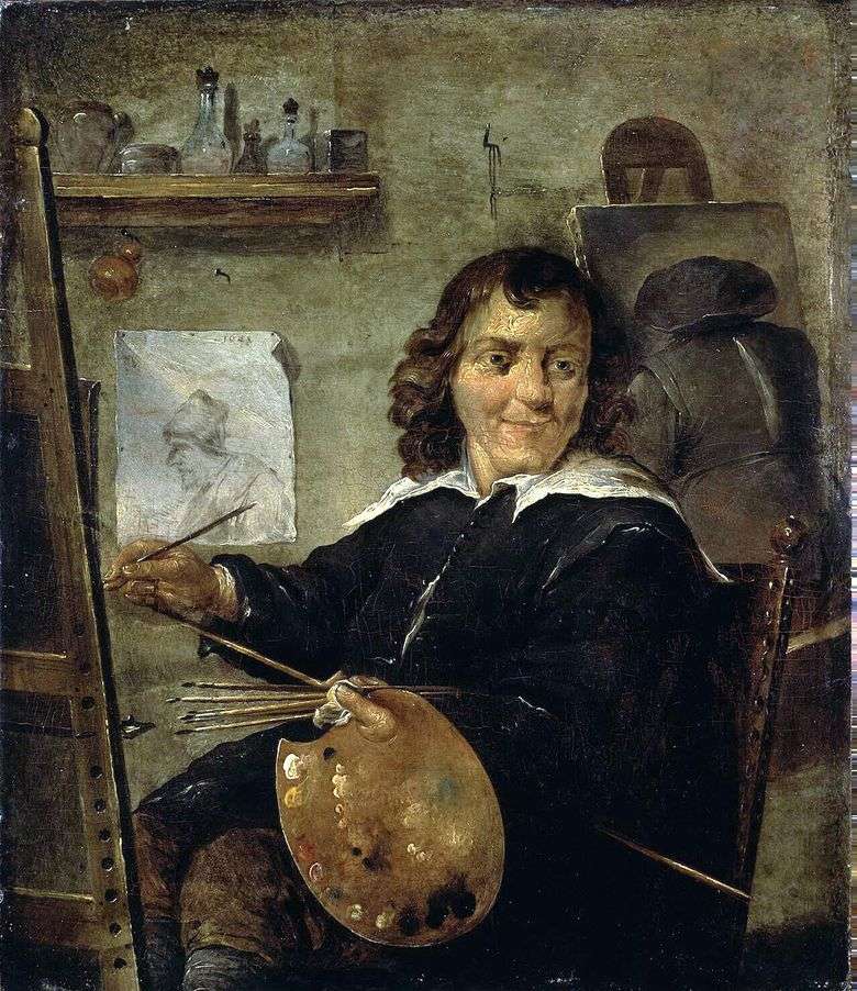 Malarz w swoim studio   David Teniers