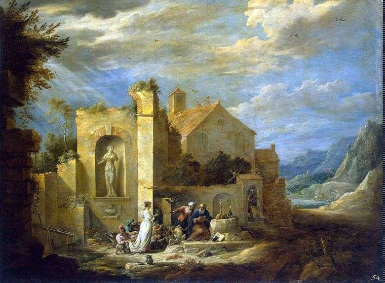 The Temptation of St. Anthony   David Teniers