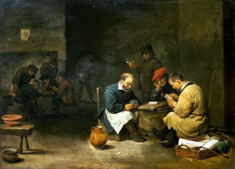 Hazardziści   David Teniers