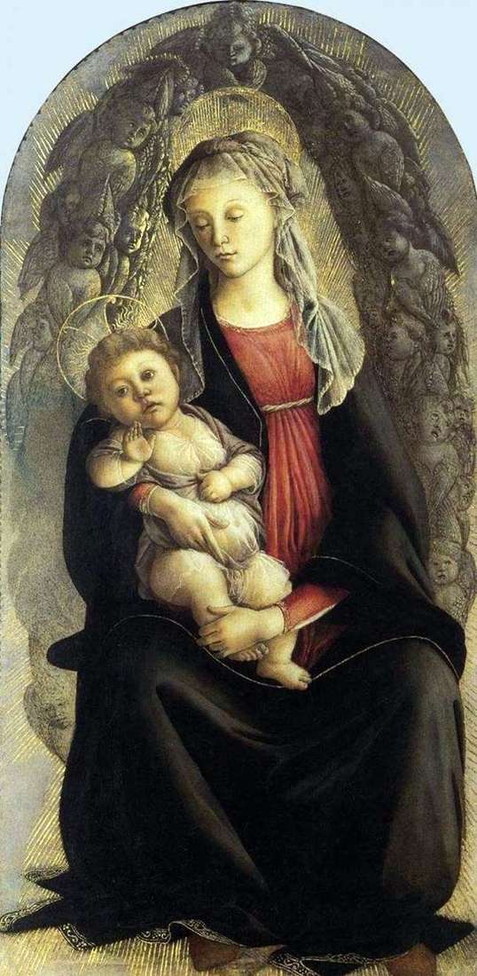 Madonna w chwale   Sandro Botticelli