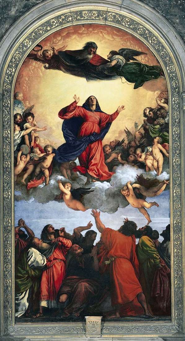 Wniebowstąpienie Matki Bożej (Assunta)   Tycjan Vecellio