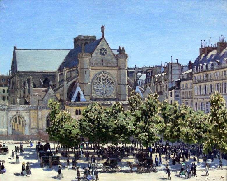 Saint Germain L'Auxerroy   Claude Monet