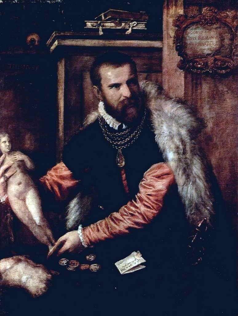 Portret antykwariusza Jacopo Strady   Tycjana Vecellio