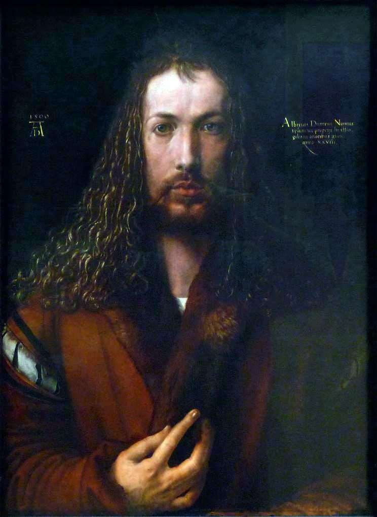 Autoportret (1500 lat)   Albrecht Durer