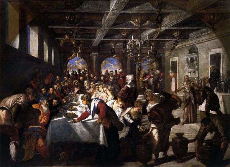 Małżeństwo w Kanie Galilejskiej   Jacopo Tintoretto