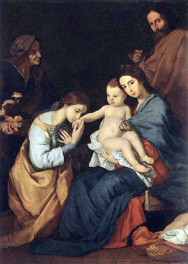 Święta Rodzina ze Świętą Katarzyną   Jusepe de Ribera