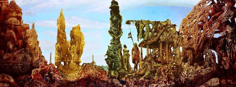 Europa po deszczu II   Max Ernst