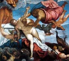 Pochodzenie Drogi Mlecznej   Jacopo Tintoretto