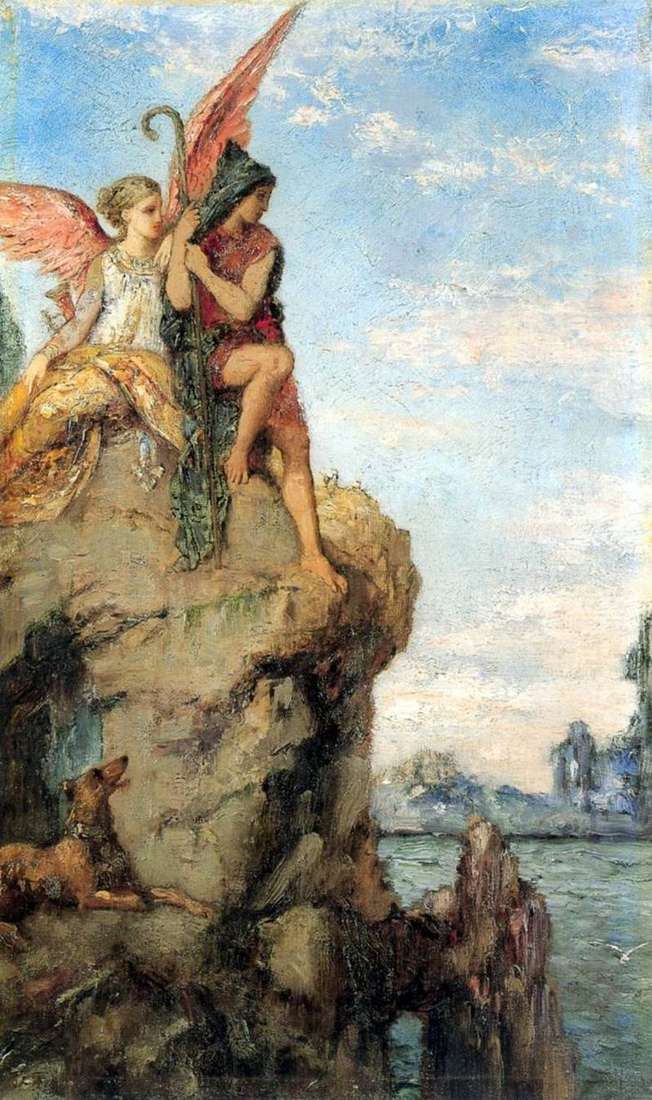 Hesiod i Muse   Gustave Moreau