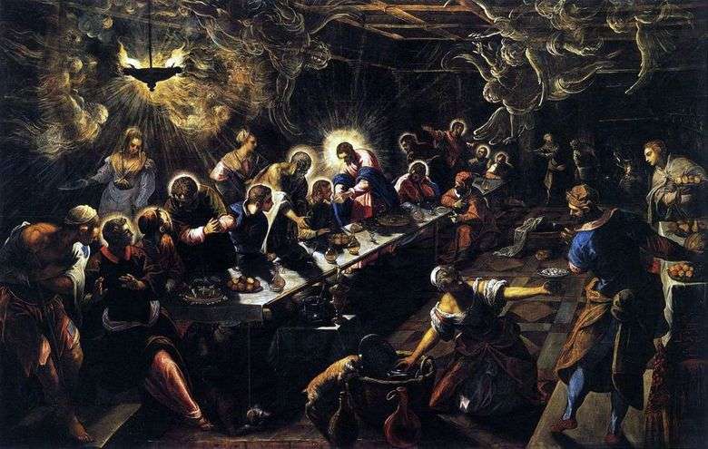 Ostatnia Wieczerza   Jacopo Tintoretto