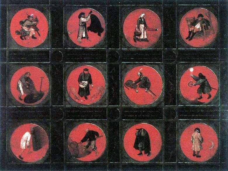 Dwanaście przysłów   Peter Bruegel