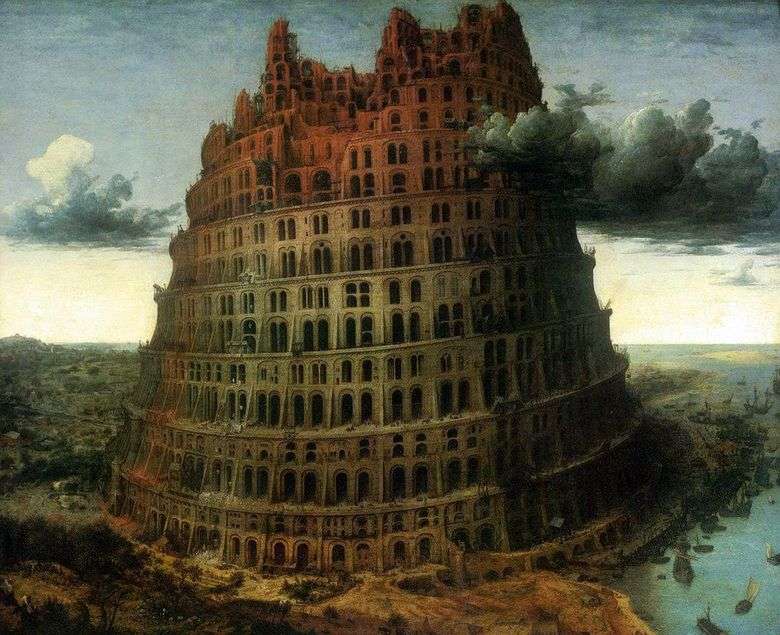 Mała Wieża Babel   Pieter Bruegel