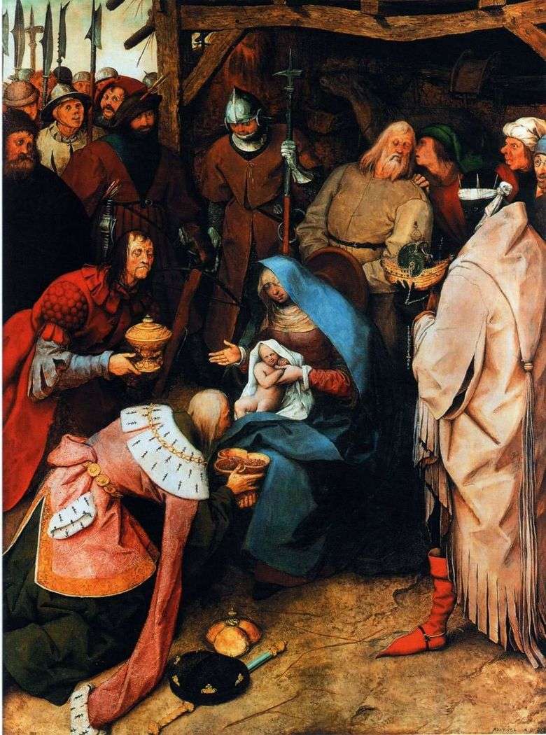 Adoracja Trzech Króli   Pieter Bruegel