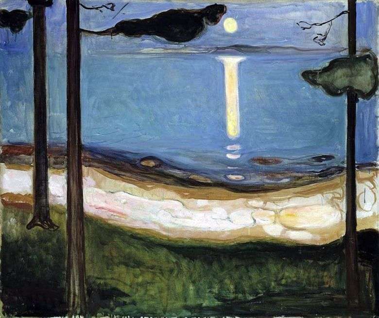 Moonlight   Edvard Munch