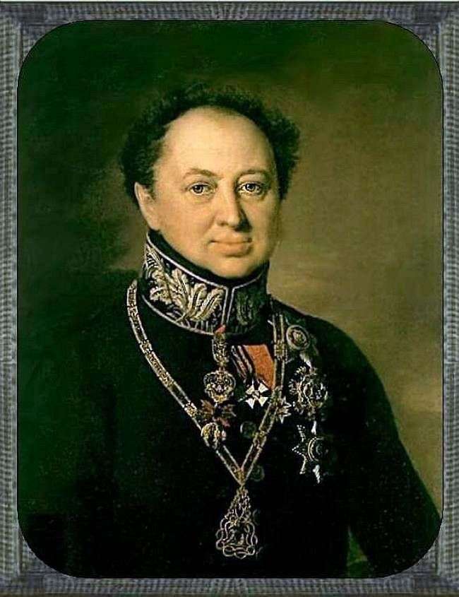 Portret D. P. Tatishchev   Wasilij Tropinin