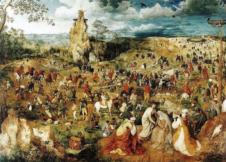 Droga na Kalwarię   Peter Bruegel