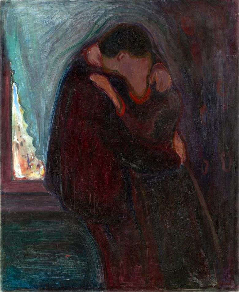 Pocałunek   Edvard Munch