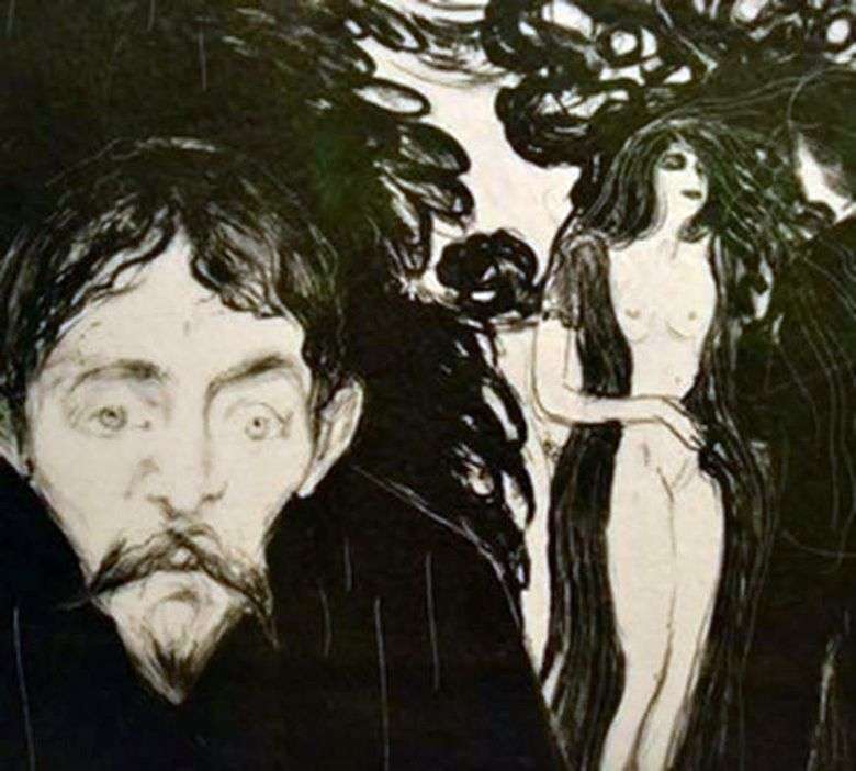 Zazdrość   Edvard Munch