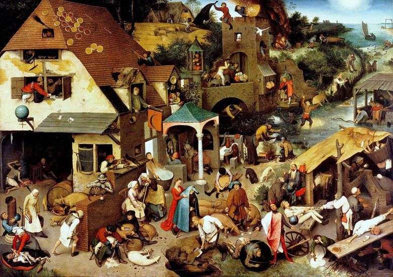 Przysłowia flamandzkie   Peter Bruegel
