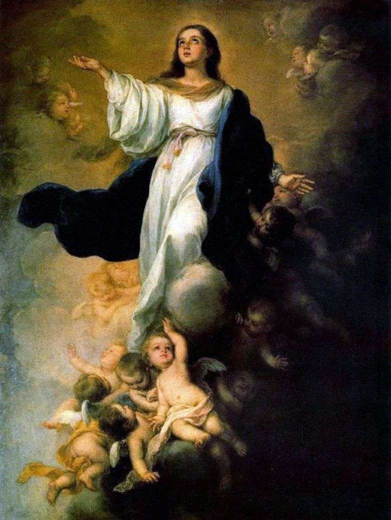 Wniebowzięcie Najświętszej Maryi Panny   Bartolome Esteban Murillo